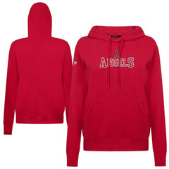 Los Angeles Angels Levelwear Women's Adorn Journey Hoodie Red