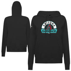 Arizona Diamondbacks Levelwear Women's Adorn Banner Arch Hoodie Black