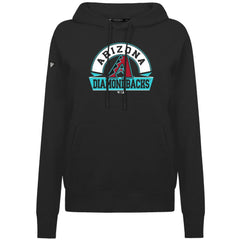 Arizona Diamondbacks Levelwear Women's Adorn Banner Arch Hoodie Black