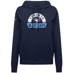 Toronto Blue Jays Levelwear Women's Adorn Banner Arch Hoodie Royal