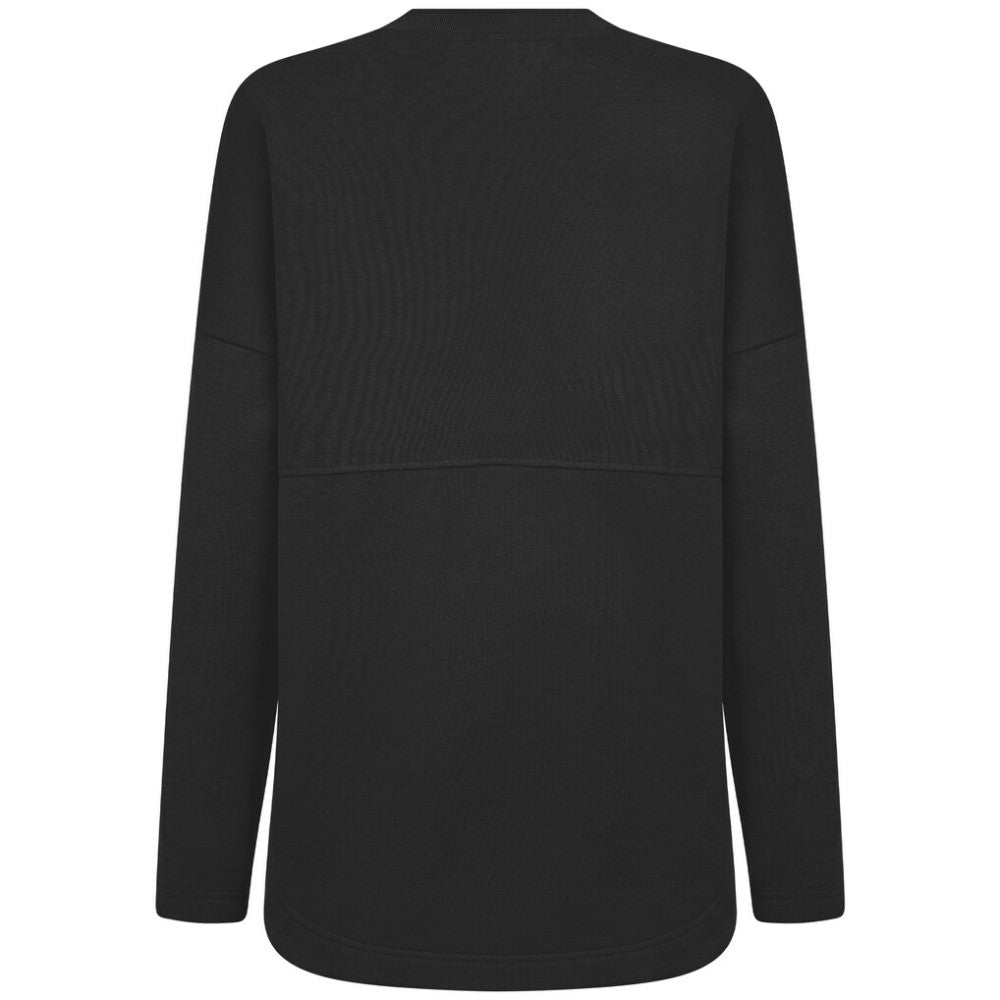 Chicago White Sox Levelwear Women's Oversized Beaudry Sizzle Top Black