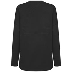 Los Angeles Angels Levelwear Women's Oversized Beaudry Sizzle Top Black