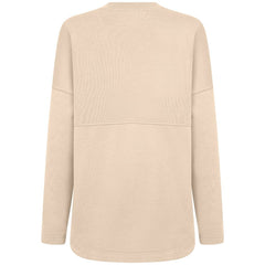 Houston Astros Levelwear Women's Oversized Beaudry Sizzle Top Khaki