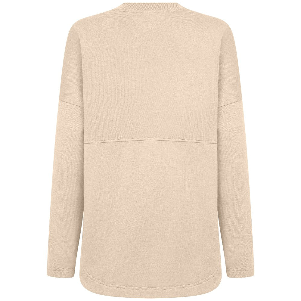 Kansas City Royals Levelwear Women's Oversized Beaudry Sizzle Top Khaki