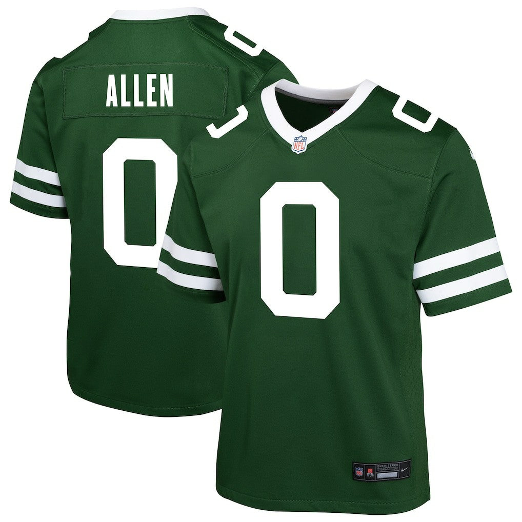 Braelon Allen New York Jets Youth Team Game Jersey - Green discount