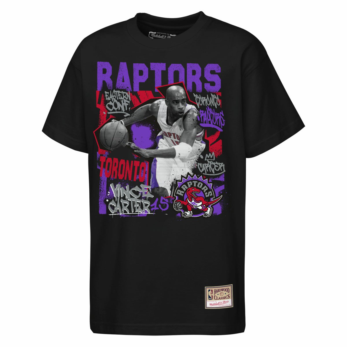 Vince Carter Toronto Raptors Youth Star Moment T-Shirt - Black discount
