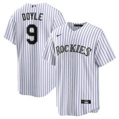 Brenton Doyle Colorado Rockies  Youth Home Replica Jersey White