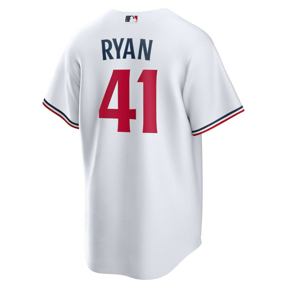Joe Ryan Minnesota Twins  Youth Home Replica Jersey White