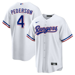Joc Pederson Texas Rangers  Youth Home Replica Jersey White