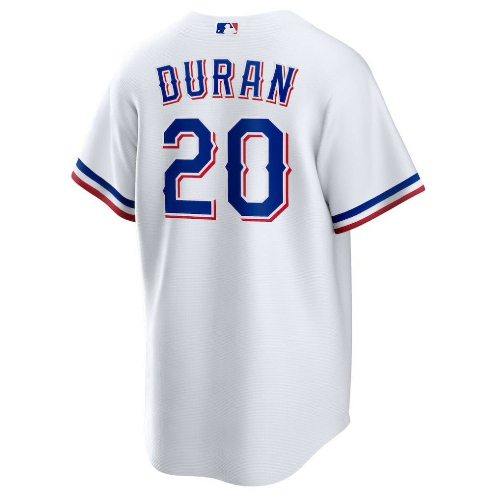 Ezequiel Duran Texas Rangers  Youth Home Replica Jersey White