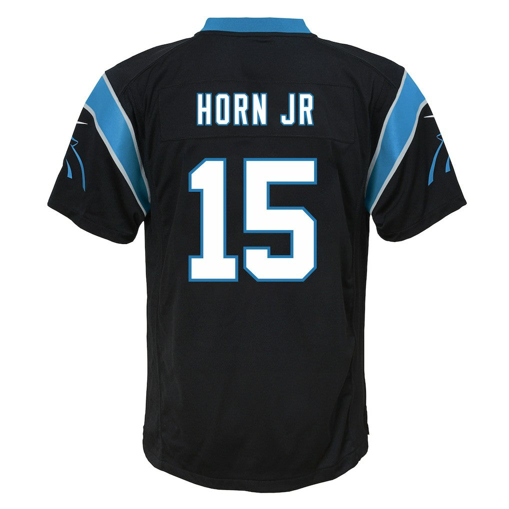 Jimmy Horn Jr. Carolina Panthers Youth Team Game Jersey - Black for sale