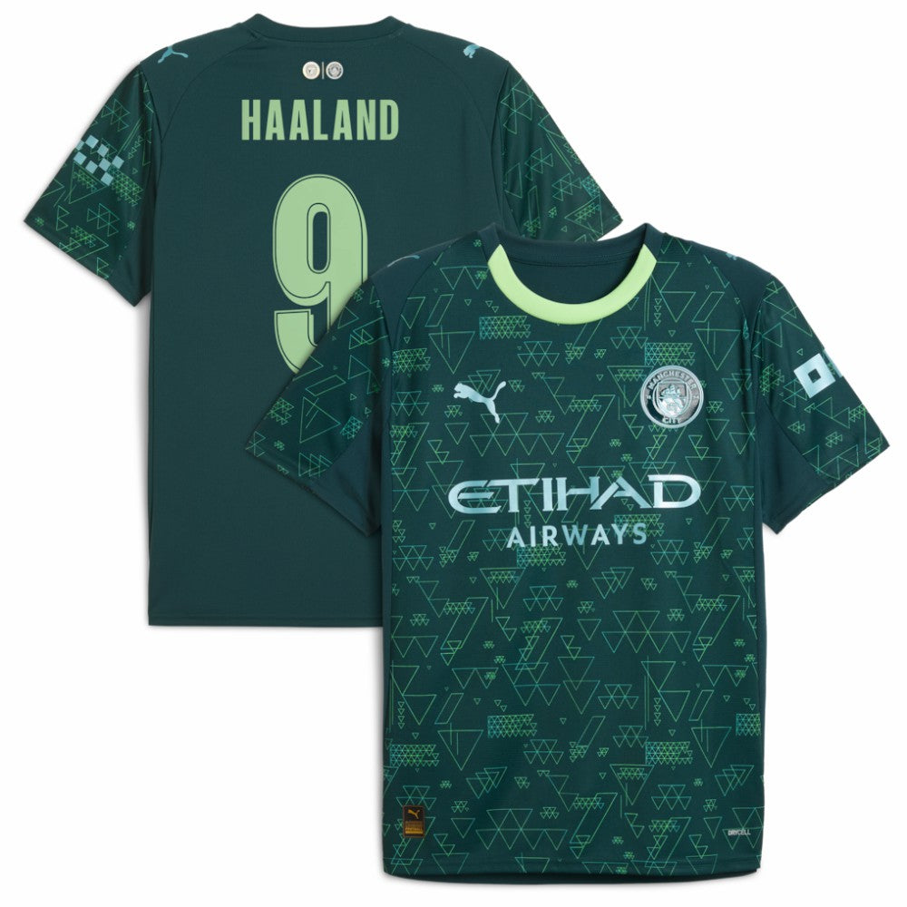 Erling Haaland Manchester City x EA SPORTS FC 2025/26 Fourth Jersey - Green discount