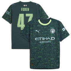 Phil Foden Manchester City x EA SPORTS FC 2025/26 Fourth Jersey - Green online