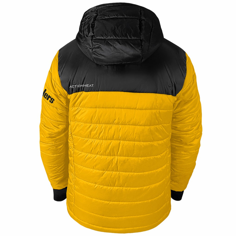 Pittsburgh Steelers ActionHeat 5V Battery Heated Colorblock Full-Zip Puffer Jacket - Black/Gold sale
