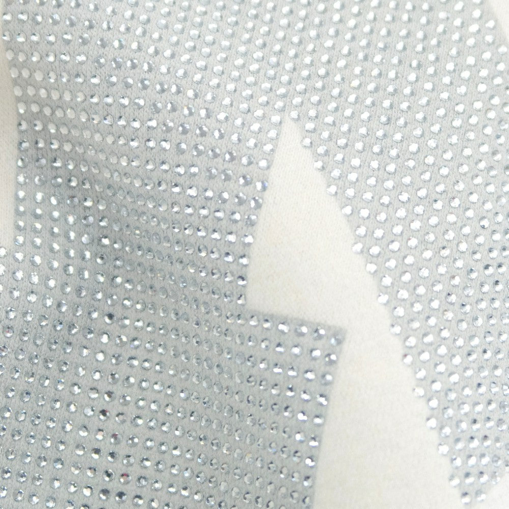 New York Rangers Starter Women's Rhinestone Relaxed Hoodie - Cream Hoodies