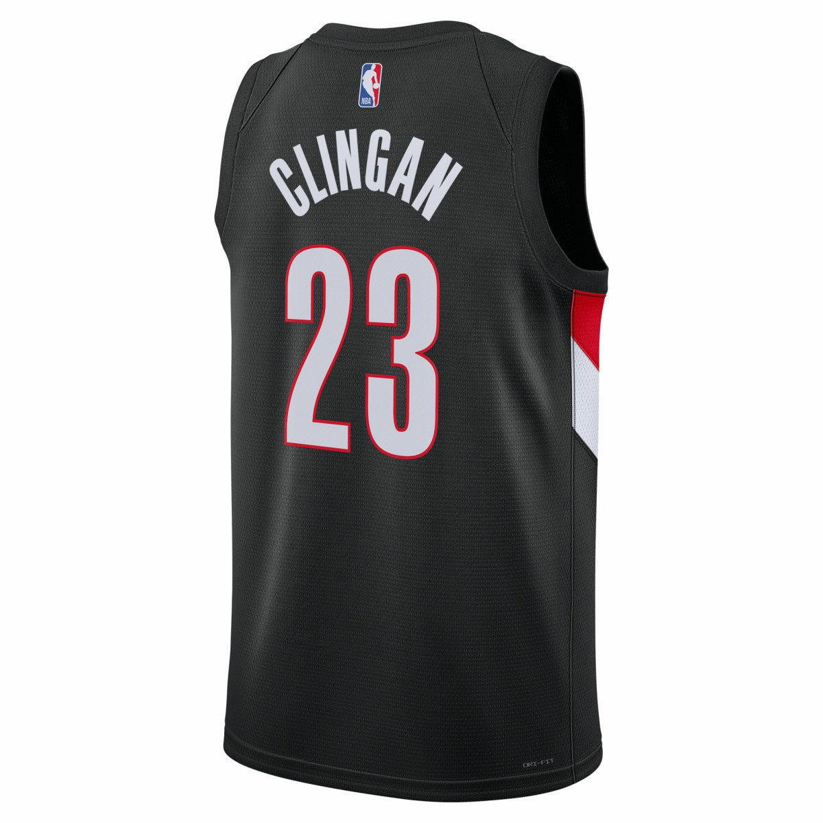 Donovan Clingan Portland Trail Blazers Unisex Swingman Jersey - Icon Edition - Black online