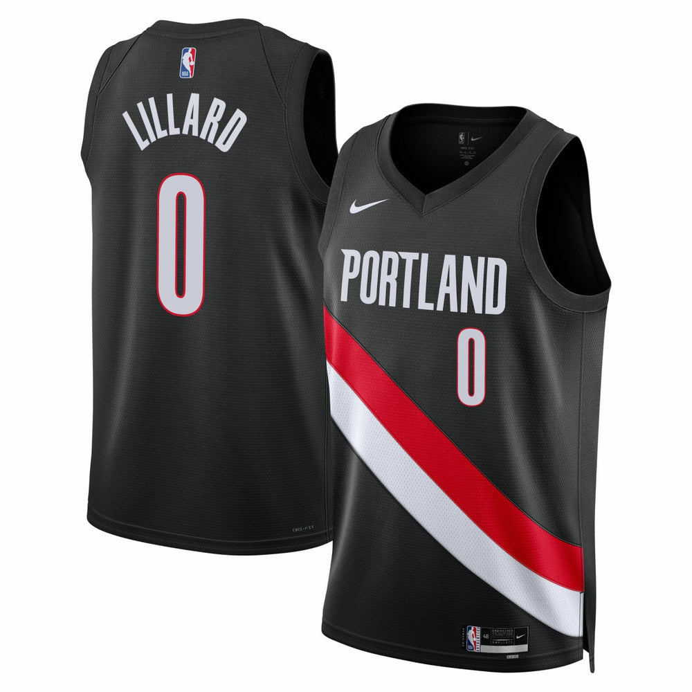 Damian Lillard Portland Trail Blazers Unisex Swingman Jersey - Icon Edition - Black outlet