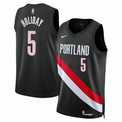Jrue Holiday Portland Trail Blazers Unisex Swingman Jersey - Icon Edition - Black online