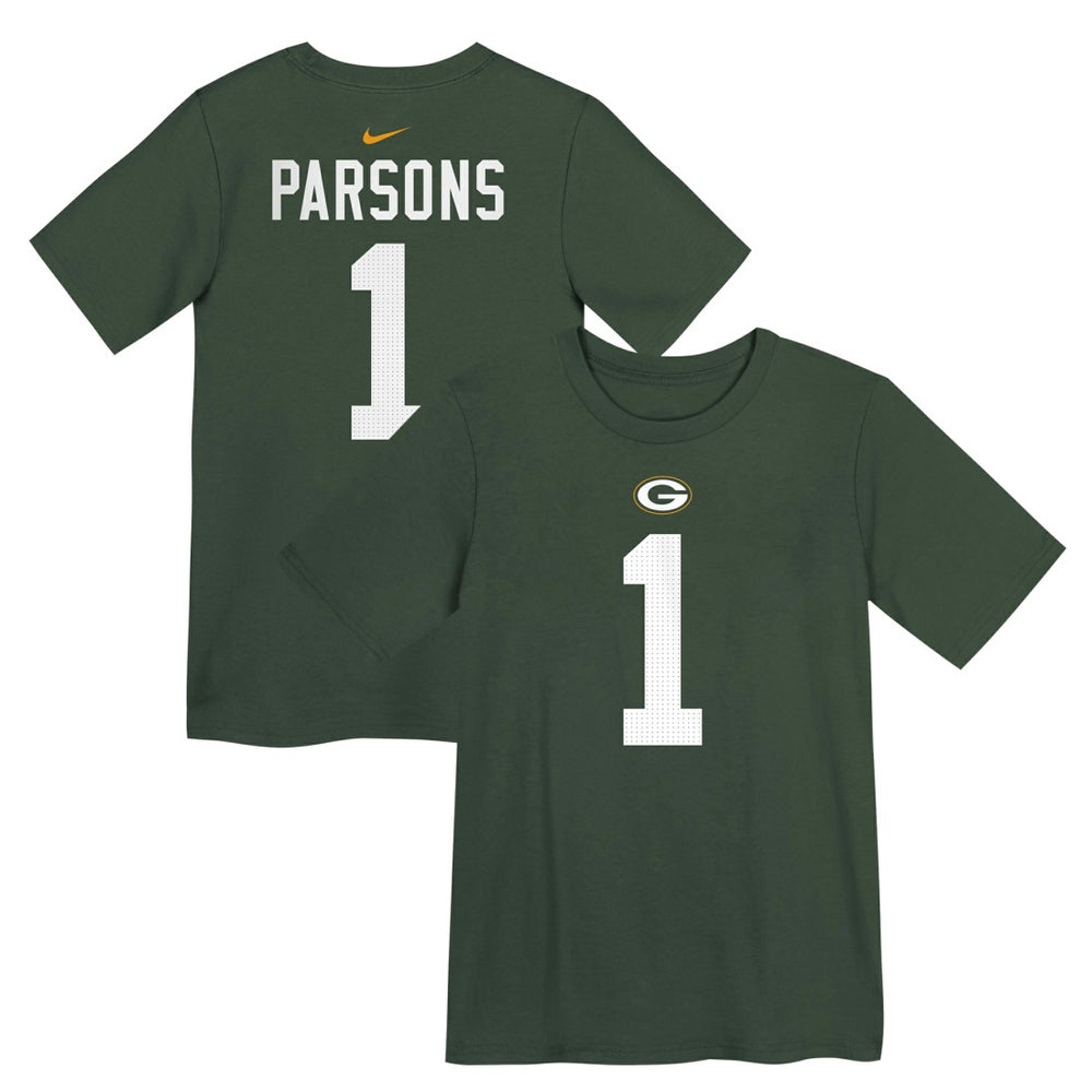 Micah Parsons Green Bay Packers Preschool Name & Number T-Shirt - Green for sale