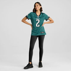 Jahan Dotson Philadelphia Eagles Women's Team Game Jersey - Midnight Green online