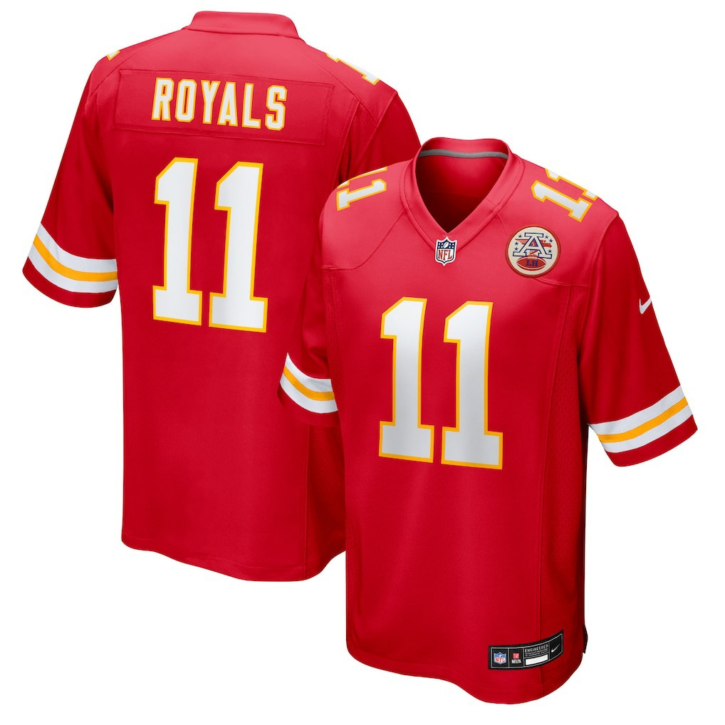 Jalen Royals Kansas City Chiefs Team Game Jersey - Red outlet
