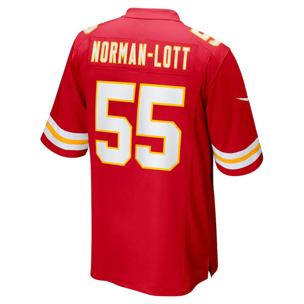 Omarr Norman-Lott Kansas City Chiefs Team Game Jersey - Red discount