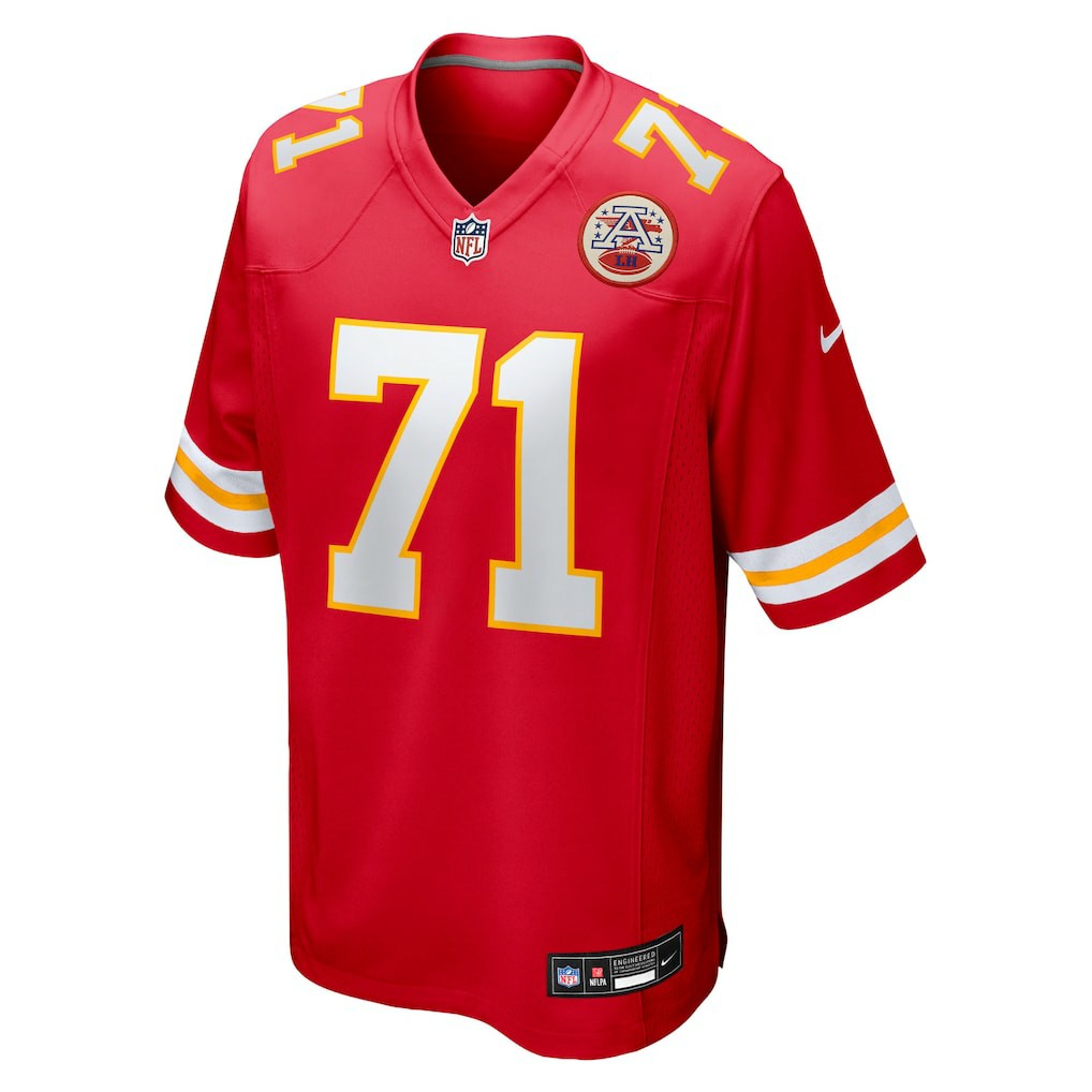 Josh Simmons Kansas City Chiefs Team Game Jersey - Red sale