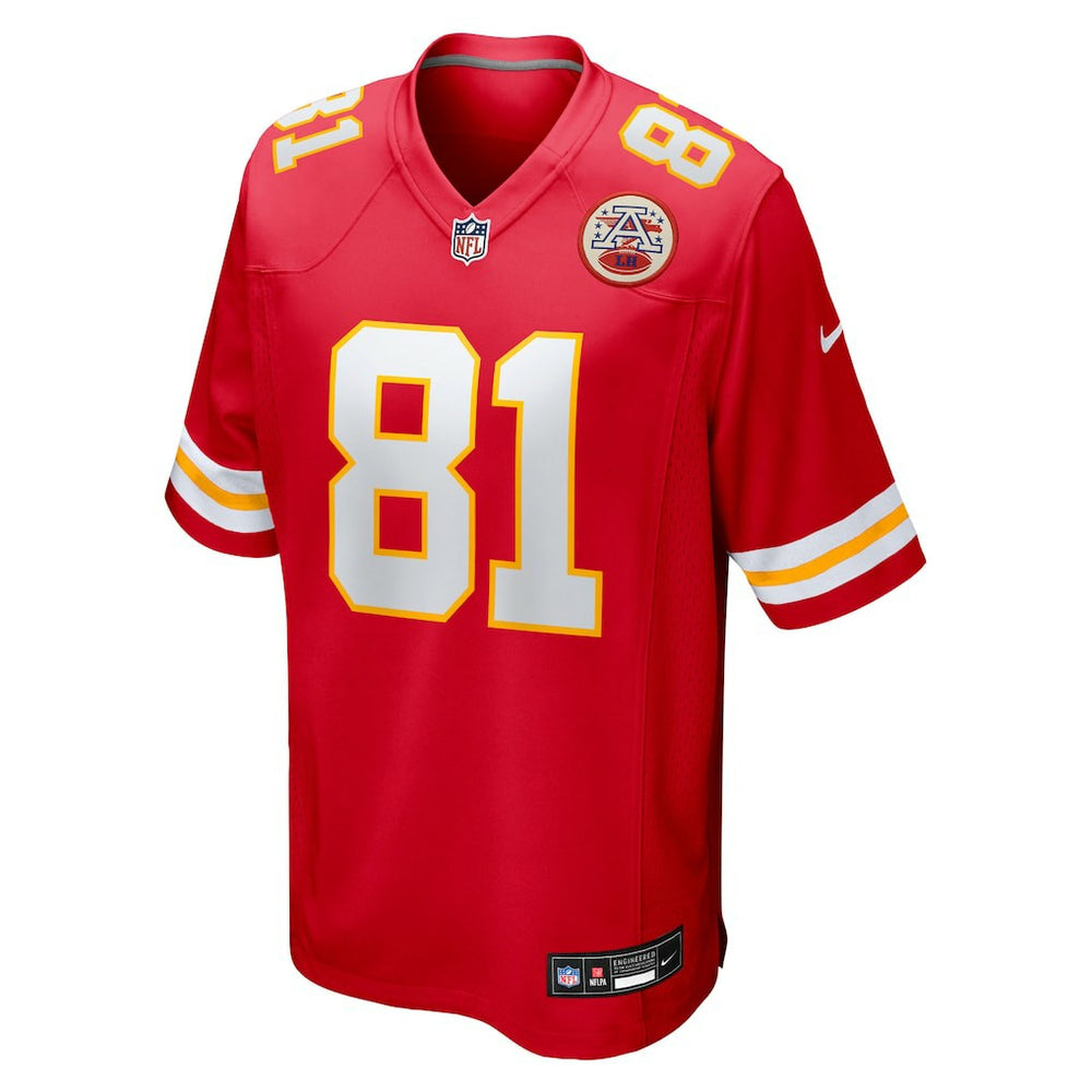 Nikko Remigio Kansas City Chiefs Team Game Jersey - Red cheap