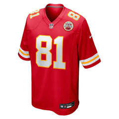 Nikko Remigio Kansas City Chiefs Team Game Jersey - Red cheap