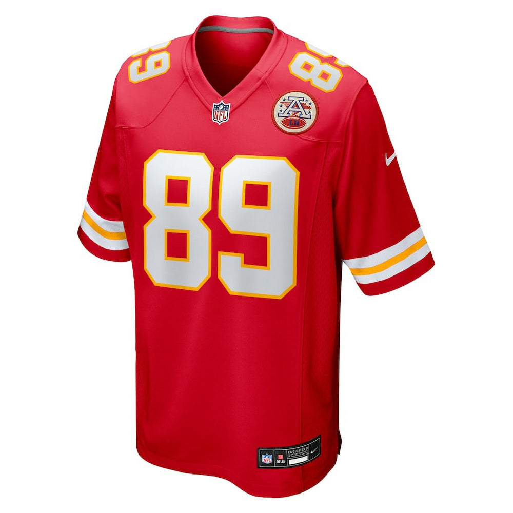 Jason Brownlee Kansas City Chiefs Team Game Jersey - Red for sale