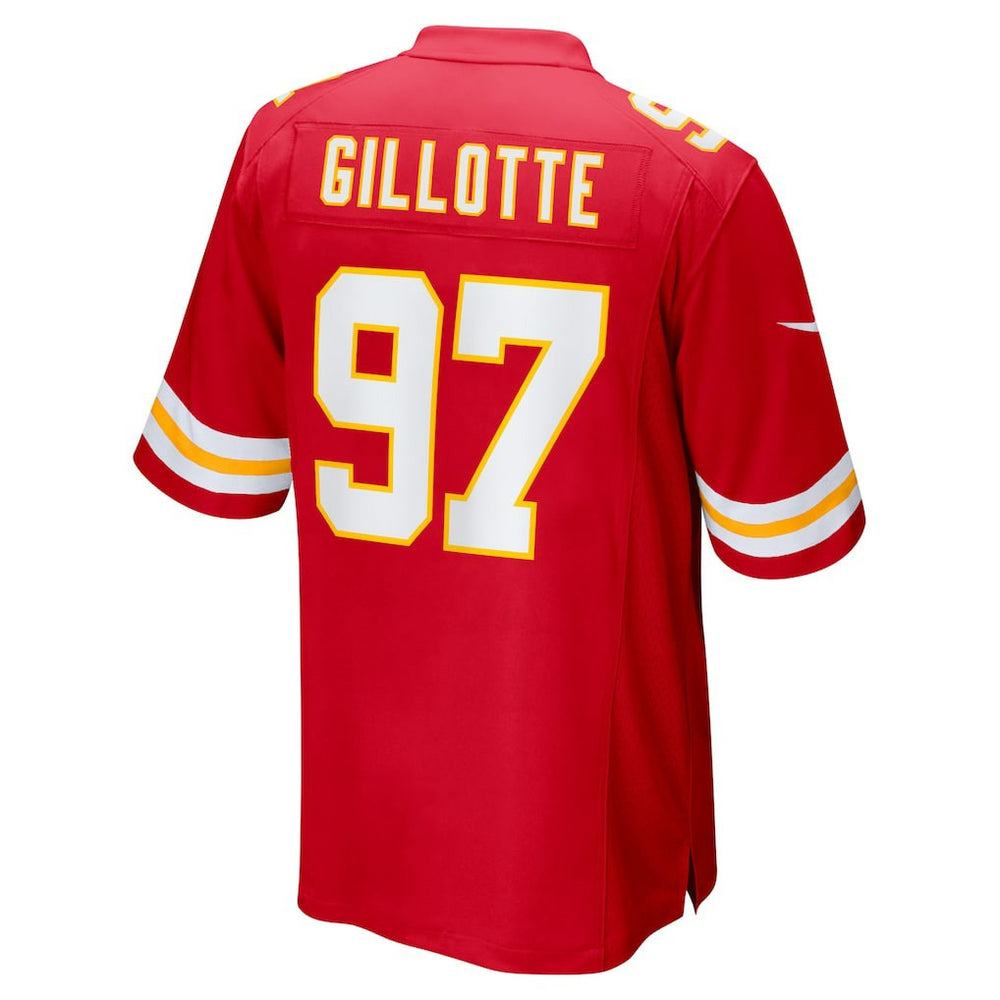 Ashton Gillotte Kansas City Chiefs Team Game Jersey - Red for sale