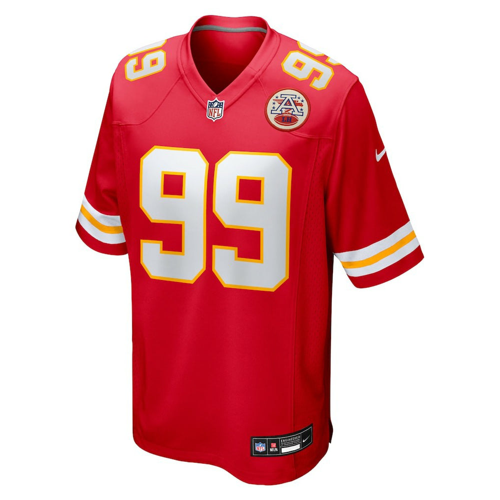 Jerry Tillery Kansas City Chiefs Team Game Jersey - Red cheap