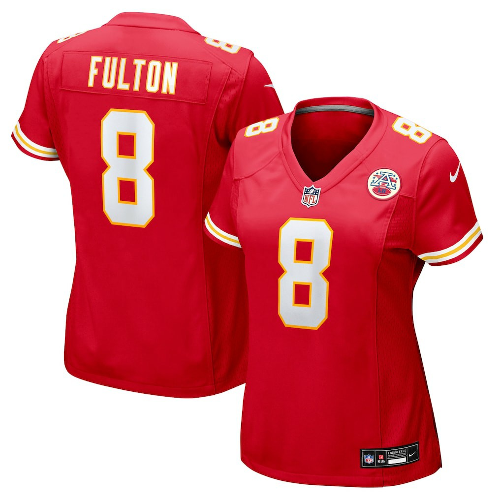 Kristian Fulton Kansas City Chiefs Women's Team Game Jersey - Red sale