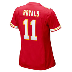 Jalen Royals Kansas City Chiefs Women's Team Game Jersey - Red discount