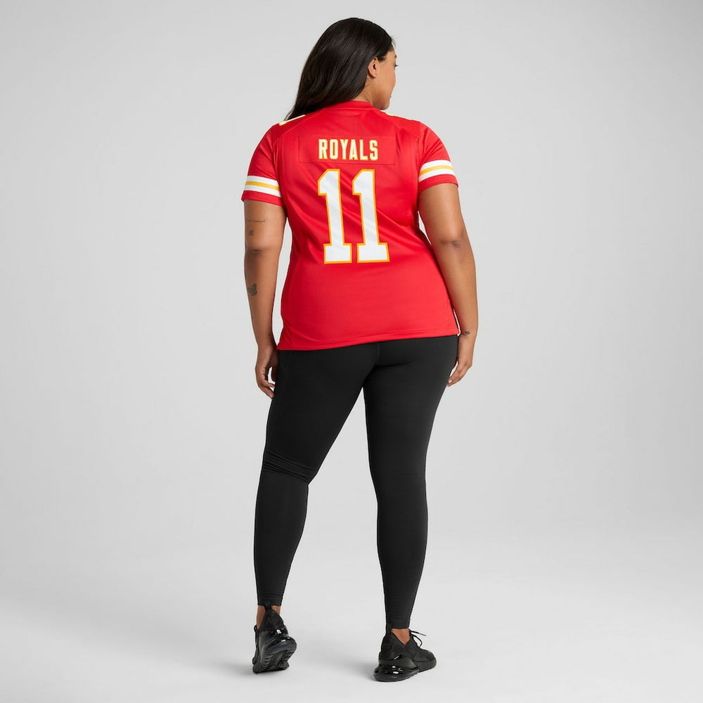 Jalen Royals Kansas City Chiefs Women's Team Game Jersey - Red discount