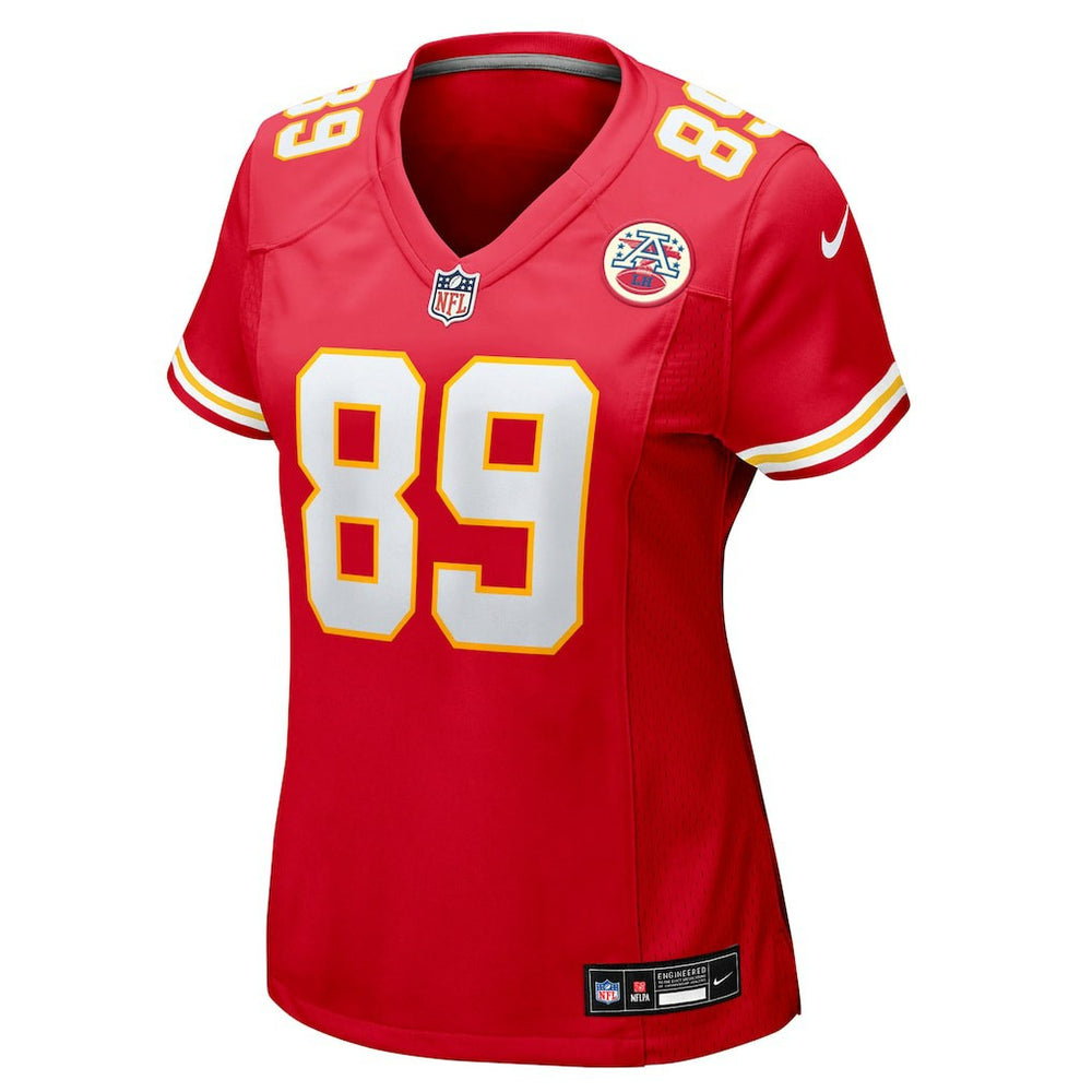 Jason Brownlee Kansas City Chiefs Women's Team Game Jersey - Red for sale