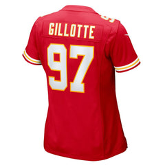 Ashton Gillotte Kansas City Chiefs Women's Team Game Jersey - Red outlet