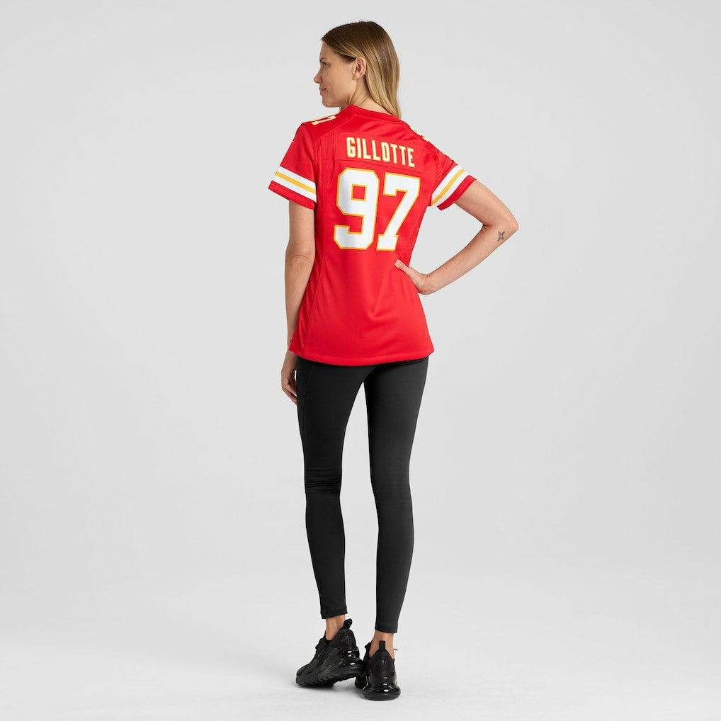 Ashton Gillotte Kansas City Chiefs Women's Team Game Jersey - Red outlet