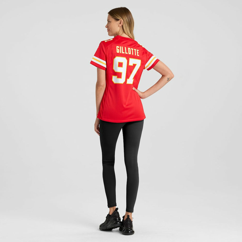 Ashton Gillotte Kansas City Chiefs Women's Team Game Jersey - Red outlet