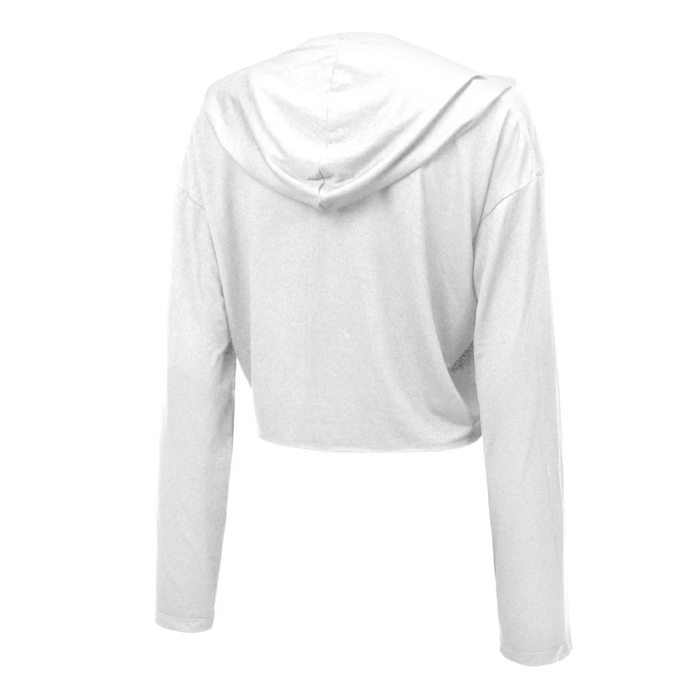 T.J. Watt Pittsburgh Steelers Majestic Threads Women's Glitter Wordmark Hoodie - White cheap