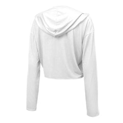 Maxx Crosby Las Vegas Raiders Majestic Threads Women's Glitter Wordmark Hoodie - White sale