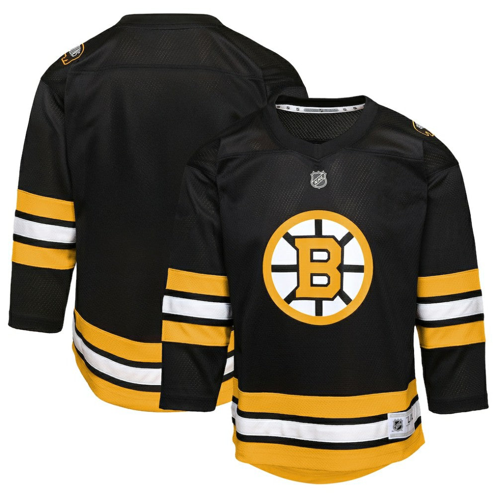 Boston Bruins Youth Home Replica Jersey - Black Jerseys