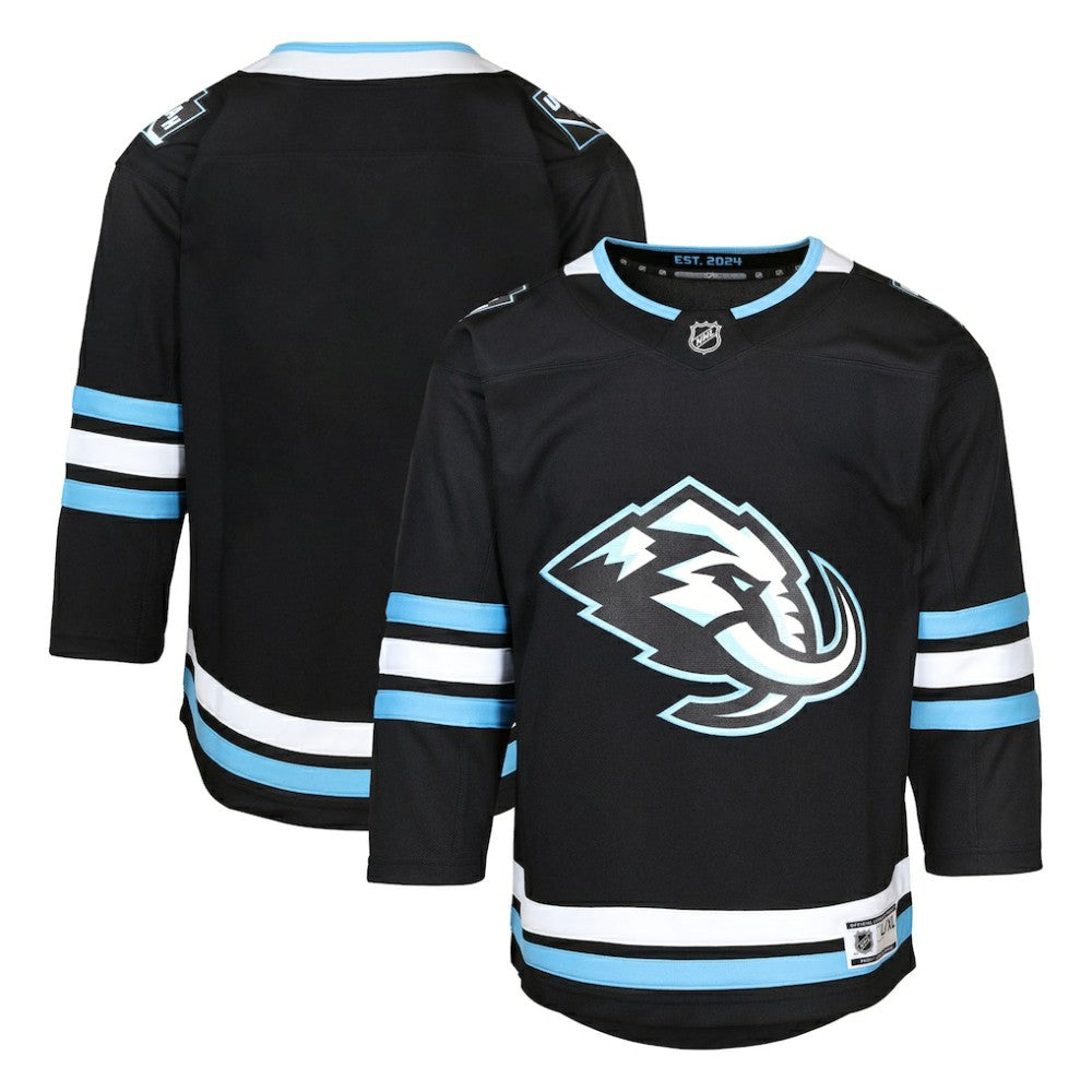 Utah Mammoth Youth Home Premier Jersey - Black Jerseys