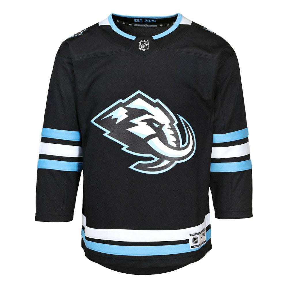 Utah Mammoth Youth Home Premier Jersey - Black Jerseys