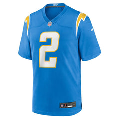 Elijah Molden Los Angeles Chargers Team Game Jersey - Powder Blue cheap