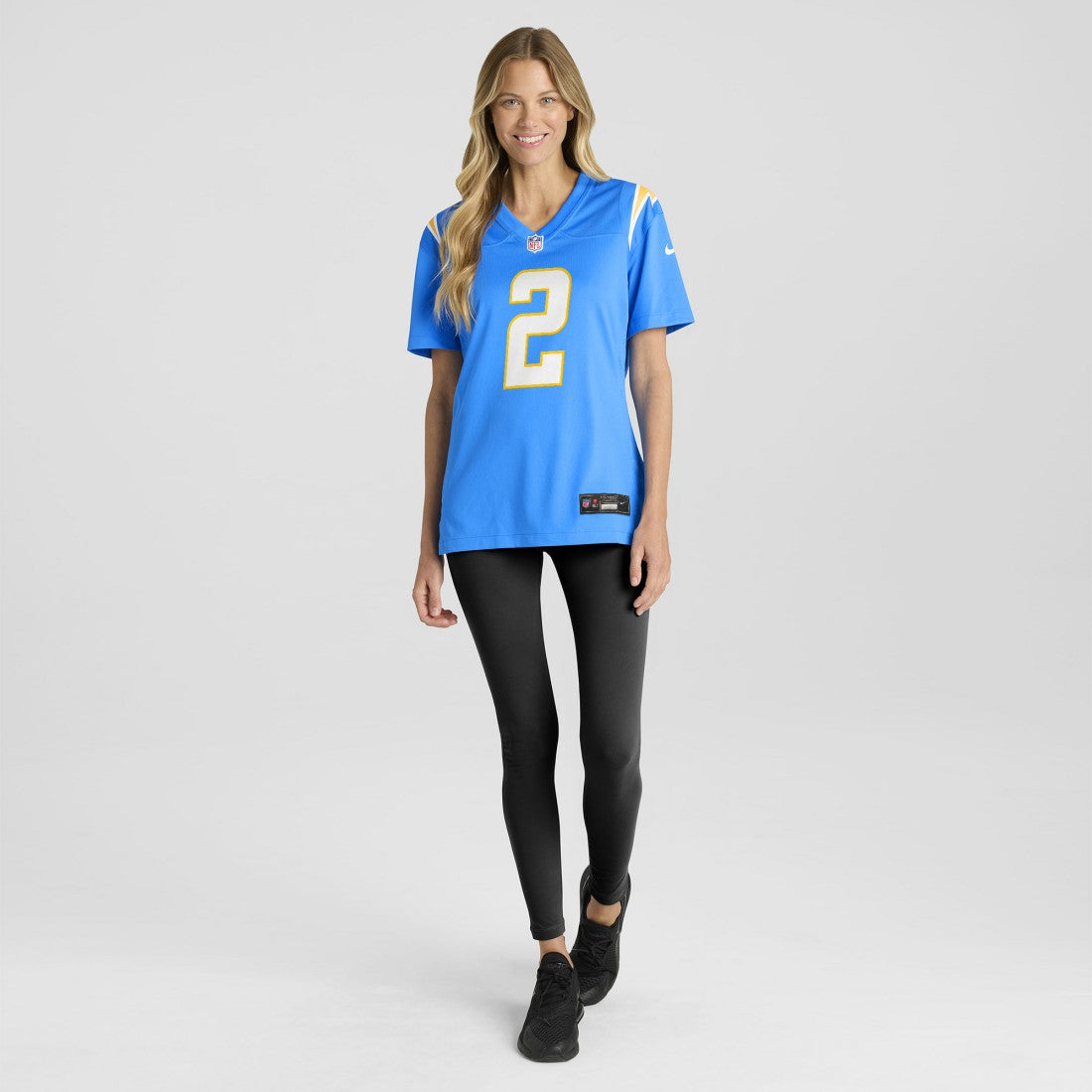 Elijah Molden Los Angeles Chargers Women's Team Game Jersey - Powder Blue for sale