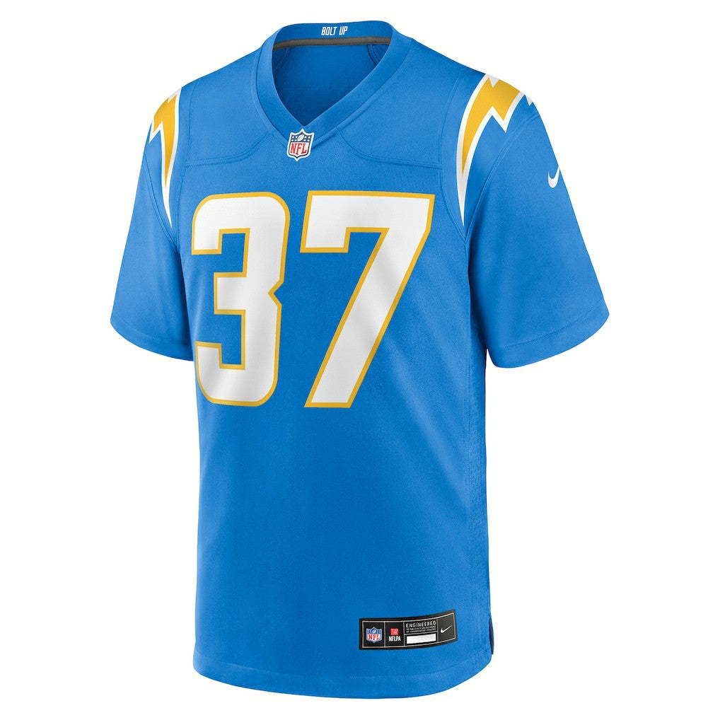 Jordan Oladokun Los Angeles Chargers Team Game Jersey - Powder Blue online