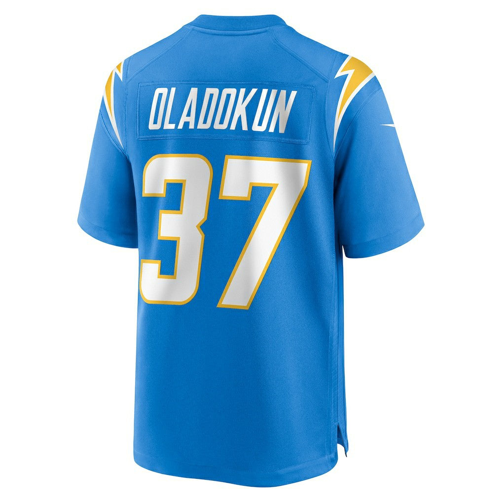 Jordan Oladokun Los Angeles Chargers Team Game Jersey - Powder Blue online
