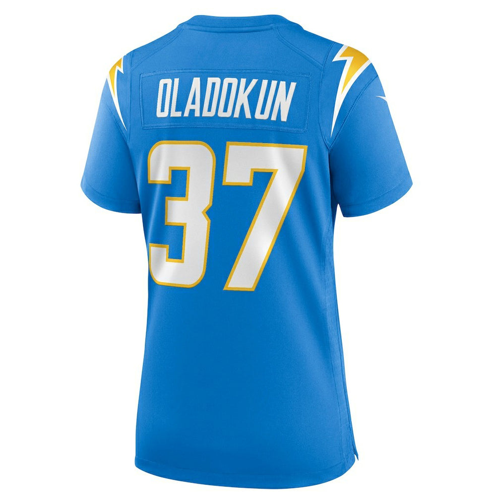 Jordan Oladokun Los Angeles Chargers Women's Team Game Jersey - Powder Blue discount