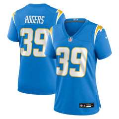 Eric Rogers Los Angeles Chargers Women's Team Game Jersey - Powder Blue discount